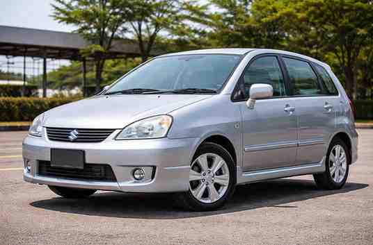 Biaya Pajak Tahunan Mobil Suzuki Aerio