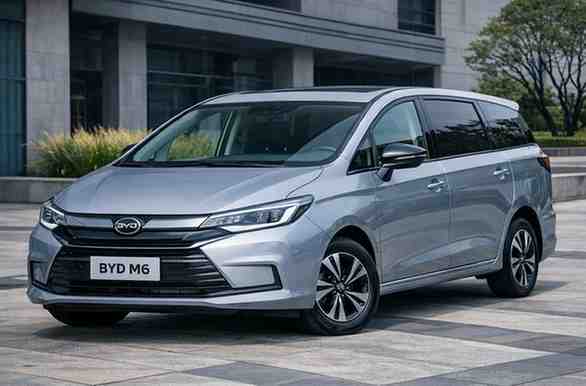 Cek Biaya Pajak Mobil BYD M6