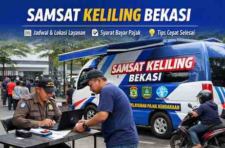 Info Jadwal Samsat Keliling Bekasi Hari Ini