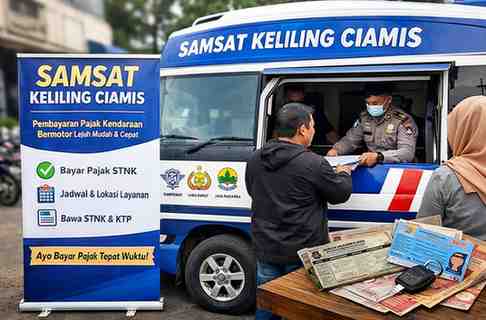 Info Jadwal Samsat Keliling Ciamis Hari Ini