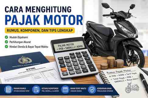Cara Menghitung Pajak Motor dengan Tepat dan Mudah Dipahami