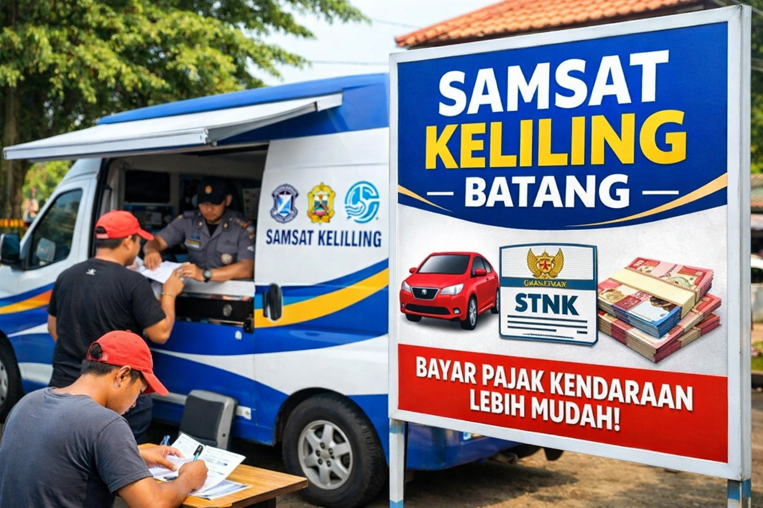 Cek Jadwal Samsat Keliling Batang Terbaru