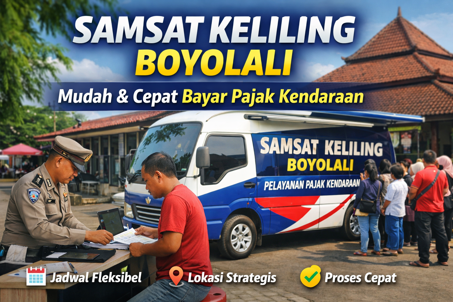 Cek Jadwal Samsat Keliling Boyolali