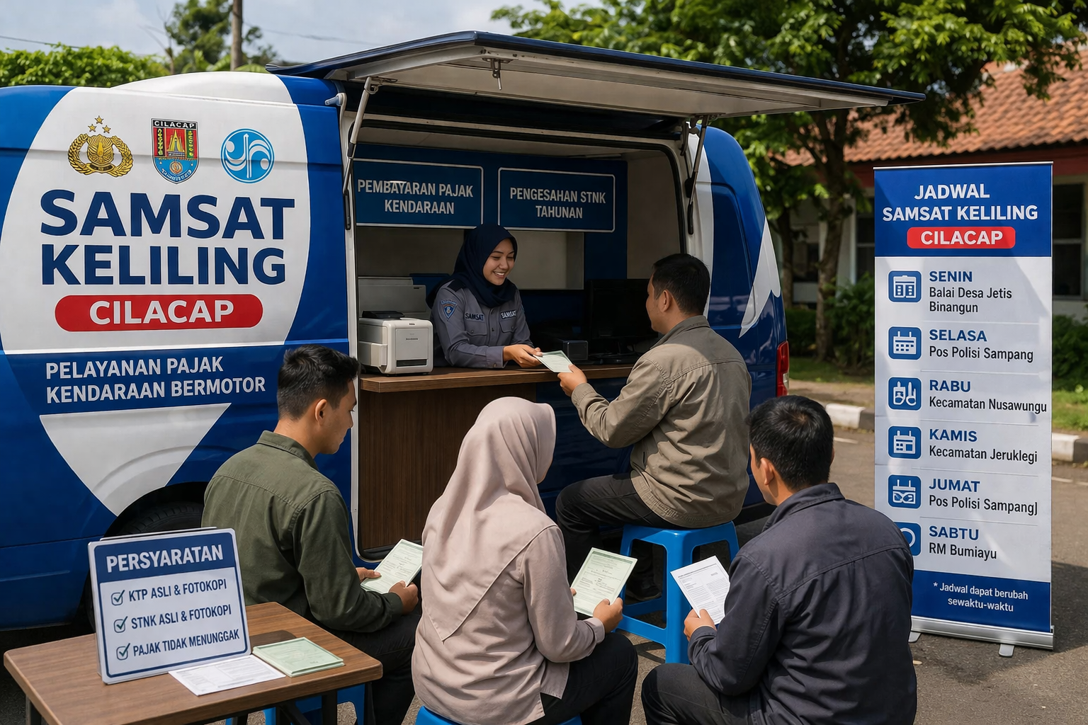 Cek Jadwal Samsat Keliling Cilacap Terbaru