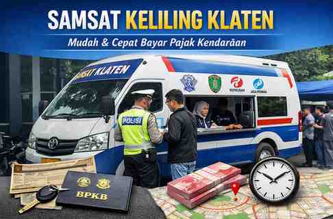 Cek Jadwal Samsat Keliling Klaten Terbaru