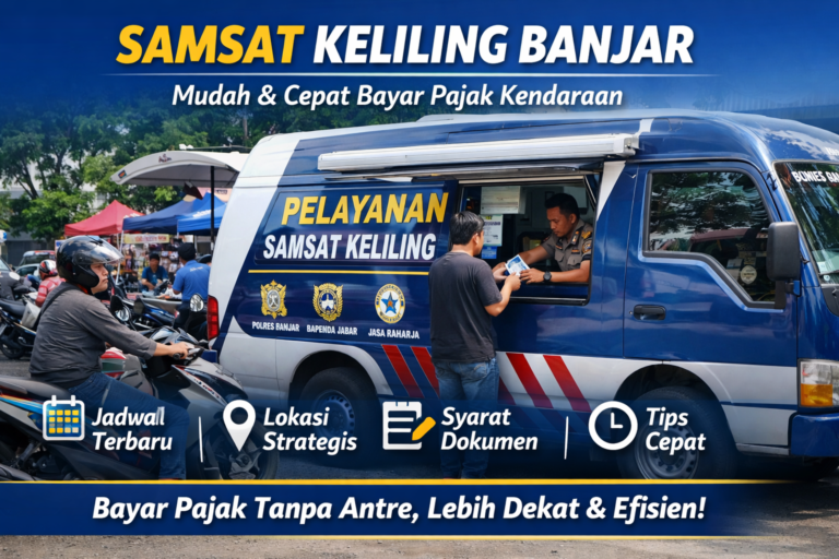 Info Jadwal Samsat Keliling Banjar
