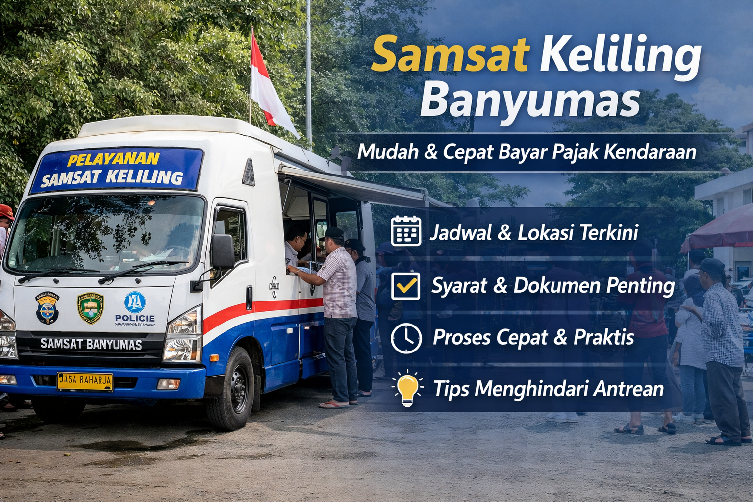 Info Jadwal Samsat Keliling Banyumas