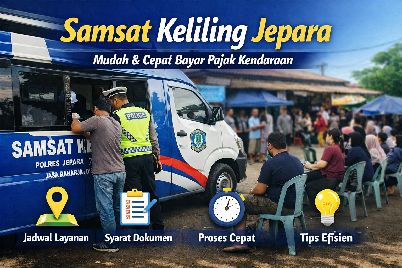 Info Jadwal Samsat Keliling Jepara Terbaru