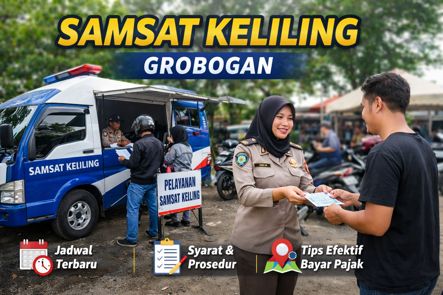 Jadwal Samsat Keliling Grobogan Hari Ini