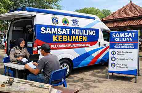 Samsat Keliling Kebumen Hari Ini
