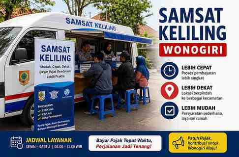Samsat Keliling Wonogiri