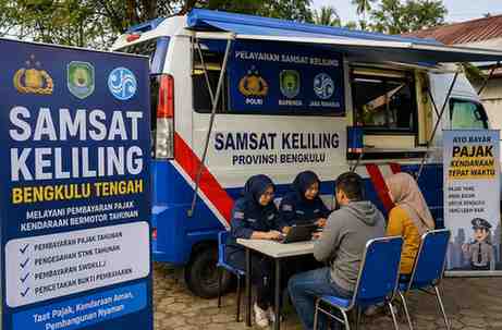 Info Samsat Keliling Bengkulu Tengah