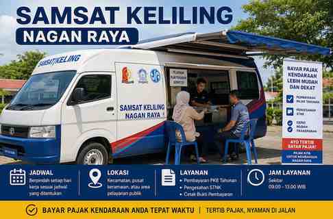 Info Samsat Keliling Nagan Raya Hari Ini
