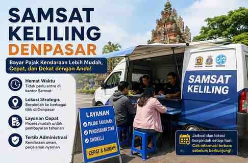 Jadwal Samsat Keliling Denpasar