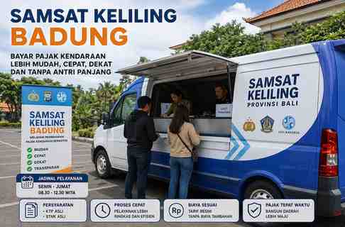 Lokasi Samsat Keliling Badung