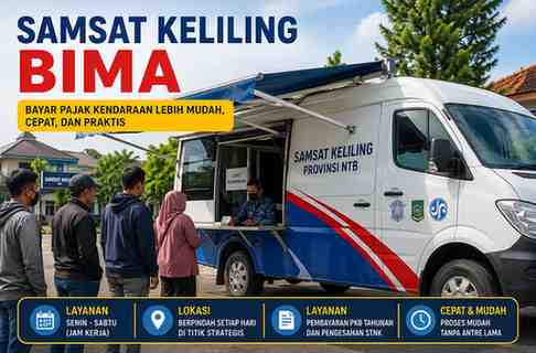 Lokasi Samsat Keliling Bima Hari Ini