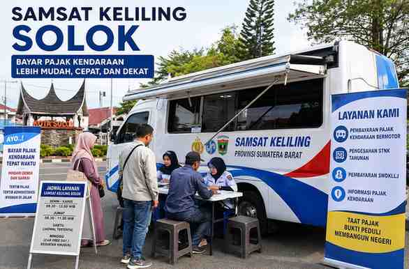 Cek Jadwal Samsat Keliling Solok