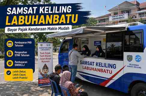Jadwal Samsat Keliling Labuhanbatu Hari Ini