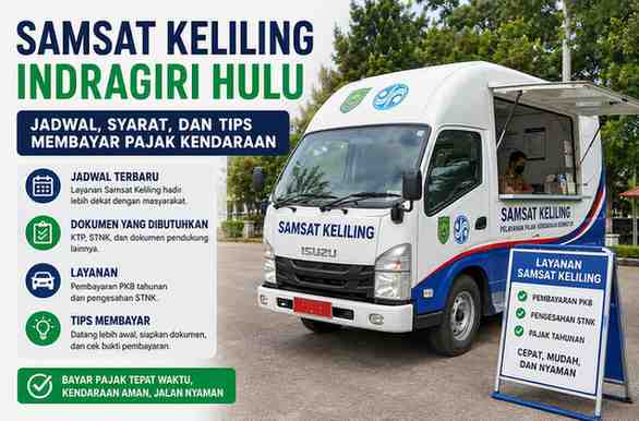 Lokasi Samsat Keliling Indragiri Hulu