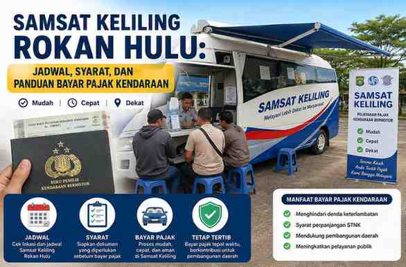 Samsat Keliling Rokan Hulu Besok